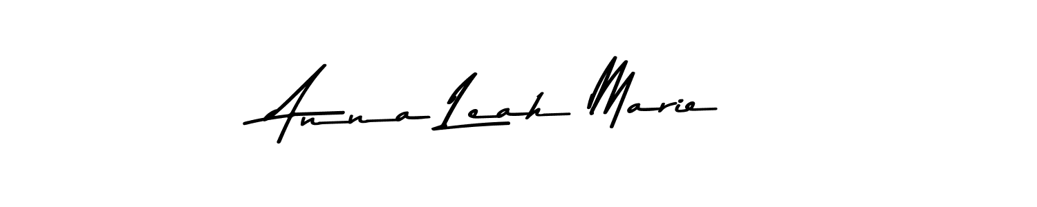 Make a beautiful signature design for name Anna Leah Marie. With this signature (Asem Kandis PERSONAL USE) style, you can create a handwritten signature for free. Anna Leah Marie signature style 9 images and pictures png