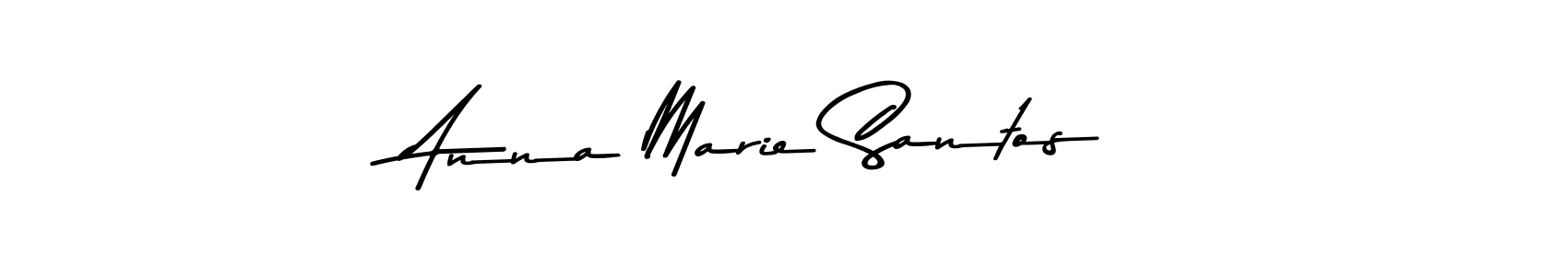 Anna Marie Santos stylish signature style. Best Handwritten Sign (Asem Kandis PERSONAL USE) for my name. Handwritten Signature Collection Ideas for my name Anna Marie Santos. Anna Marie Santos signature style 9 images and pictures png