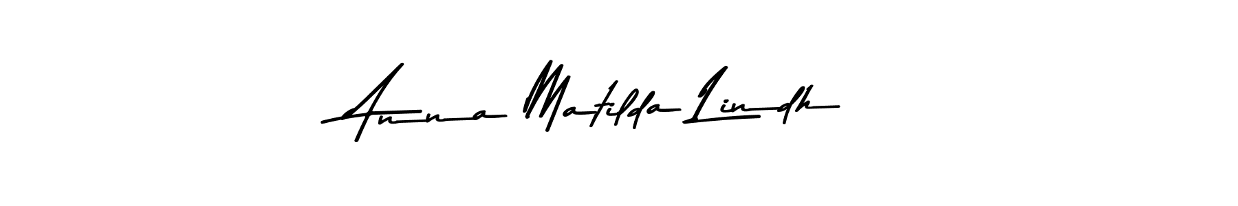 Also we have Anna Matilda Lindh name is the best signature style. Create professional handwritten signature collection using Asem Kandis PERSONAL USE autograph style. Anna Matilda Lindh signature style 9 images and pictures png