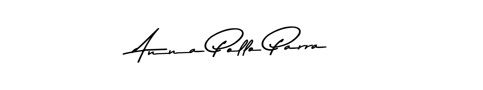 You should practise on your own different ways (Asem Kandis PERSONAL USE) to write your name (Anna Pollo Parra) in signature. don't let someone else do it for you. Anna Pollo Parra signature style 9 images and pictures png