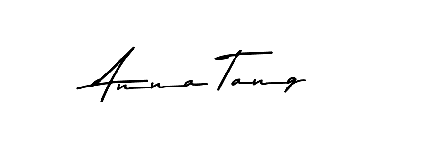 Create a beautiful signature design for name Anna Tang. With this signature (Asem Kandis PERSONAL USE) fonts, you can make a handwritten signature for free. Anna Tang signature style 9 images and pictures png