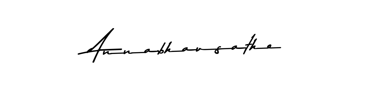 The best way (Asem Kandis PERSONAL USE) to make a short signature is to pick only two or three words in your name. The name Annabhausathe include a total of six letters. For converting this name. Annabhausathe signature style 9 images and pictures png