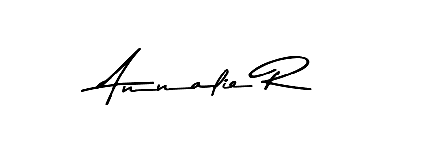 How to make Annalie R signature? Asem Kandis PERSONAL USE is a professional autograph style. Create handwritten signature for Annalie R name. Annalie R signature style 9 images and pictures png