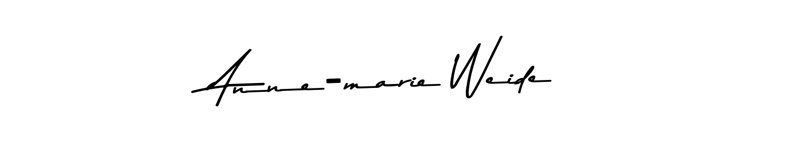 How to make Anne-marie Weide signature? Asem Kandis PERSONAL USE is a professional autograph style. Create handwritten signature for Anne-marie Weide name. Anne-marie Weide signature style 9 images and pictures png