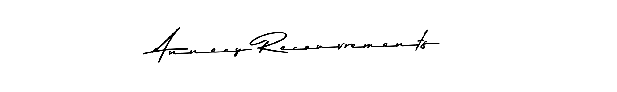 Annecy Recouvrements stylish signature style. Best Handwritten Sign (Asem Kandis PERSONAL USE) for my name. Handwritten Signature Collection Ideas for my name Annecy Recouvrements. Annecy Recouvrements signature style 9 images and pictures png