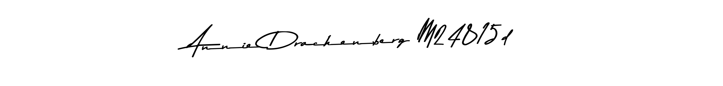 How to Draw Annie Drachenberg M24815d signature style? Asem Kandis PERSONAL USE is a latest design signature styles for name Annie Drachenberg M24815d. Annie Drachenberg M24815d signature style 9 images and pictures png