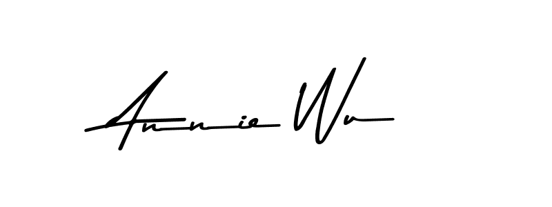 if you are searching for the best signature style for your name Annie Wu. so please give up your signature search. here we have designed multiple signature styles  using Asem Kandis PERSONAL USE. Annie Wu signature style 9 images and pictures png