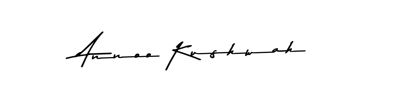 Annoo Kushwah stylish signature style. Best Handwritten Sign (Asem Kandis PERSONAL USE) for my name. Handwritten Signature Collection Ideas for my name Annoo Kushwah. Annoo Kushwah signature style 9 images and pictures png