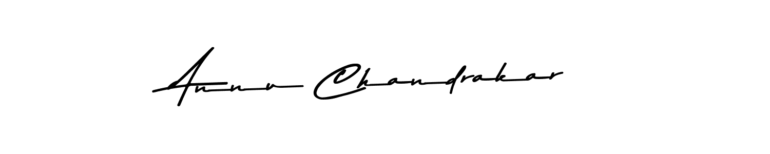 Create a beautiful signature design for name Annu Chandrakar. With this signature (Asem Kandis PERSONAL USE) fonts, you can make a handwritten signature for free. Annu Chandrakar signature style 9 images and pictures png