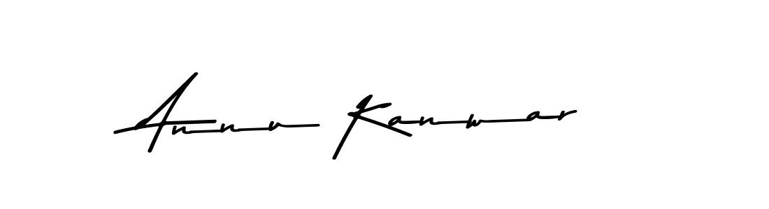 Create a beautiful signature design for name Annu Kanwar. With this signature (Asem Kandis PERSONAL USE) fonts, you can make a handwritten signature for free. Annu Kanwar signature style 9 images and pictures png