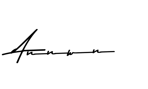 Annwn stylish signature style. Best Handwritten Sign (Asem Kandis PERSONAL USE) for my name. Handwritten Signature Collection Ideas for my name Annwn. Annwn signature style 9 images and pictures png