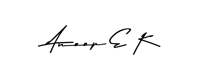 Best and Professional Signature Style for Anoop E K. Asem Kandis PERSONAL USE Best Signature Style Collection. Anoop E K signature style 9 images and pictures png