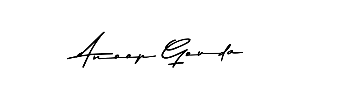Make a beautiful signature design for name Anoop Gouda. Use this online signature maker to create a handwritten signature for free. Anoop Gouda signature style 9 images and pictures png