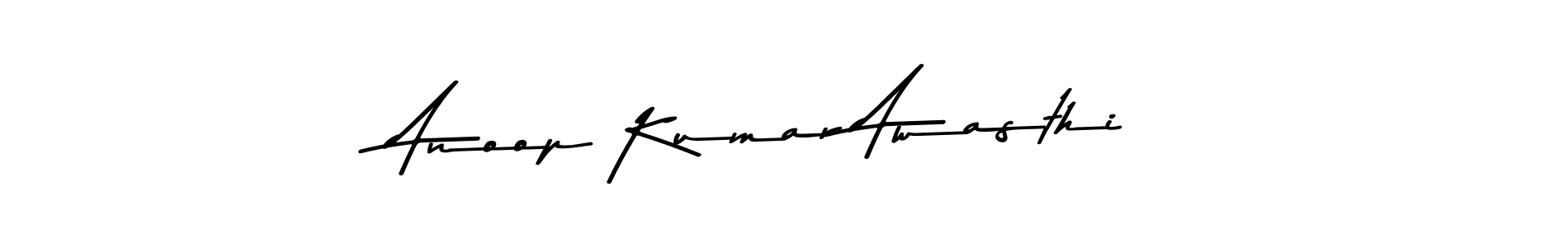 Design your own signature with our free online signature maker. With this signature software, you can create a handwritten (Asem Kandis PERSONAL USE) signature for name Anoop Kumar Awasthi. Anoop Kumar Awasthi signature style 9 images and pictures png