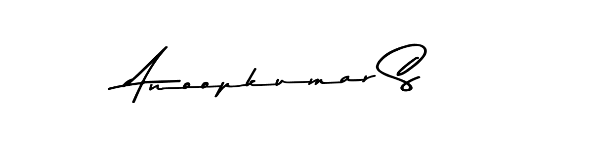 Also we have Anoopkumar S name is the best signature style. Create professional handwritten signature collection using Asem Kandis PERSONAL USE autograph style. Anoopkumar S signature style 9 images and pictures png