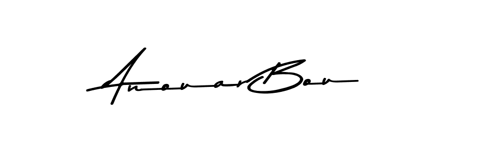 Design your own signature with our free online signature maker. With this signature software, you can create a handwritten (Asem Kandis PERSONAL USE) signature for name Anouar Bou. Anouar Bou signature style 9 images and pictures png