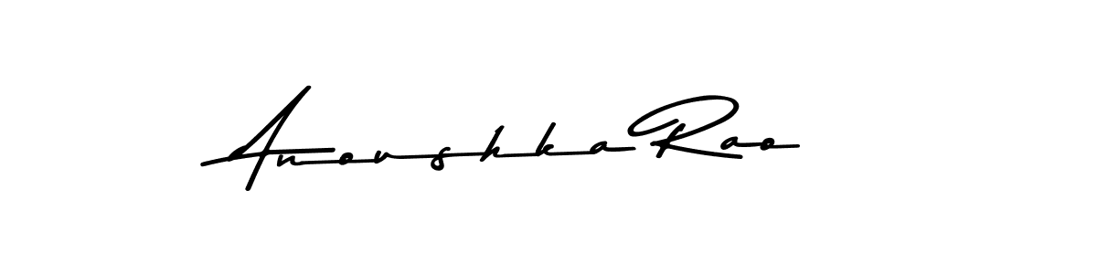 Use a signature maker to create a handwritten signature online. With this signature software, you can design (Asem Kandis PERSONAL USE) your own signature for name Anoushka Rao. Anoushka Rao signature style 9 images and pictures png