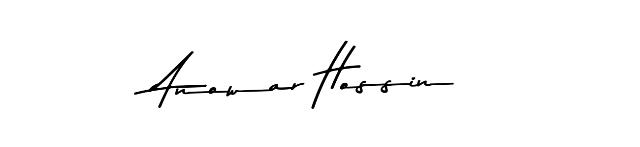 You should practise on your own different ways (Asem Kandis PERSONAL USE) to write your name (Anowar Hossin) in signature. don't let someone else do it for you. Anowar Hossin signature style 9 images and pictures png