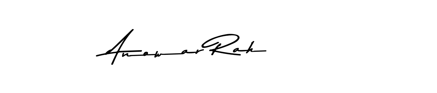 Make a beautiful signature design for name Anowar Rah    . With this signature (Asem Kandis PERSONAL USE) style, you can create a handwritten signature for free. Anowar Rah     signature style 9 images and pictures png