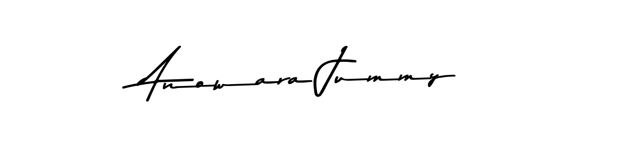 Similarly Asem Kandis PERSONAL USE is the best handwritten signature design. Signature creator online .You can use it as an online autograph creator for name Anowara Jummy. Anowara Jummy signature style 9 images and pictures png