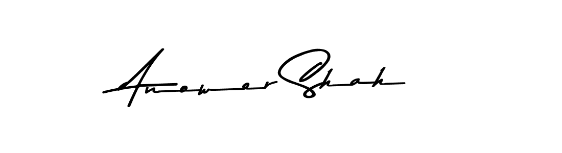 Anower Shah stylish signature style. Best Handwritten Sign (Asem Kandis PERSONAL USE) for my name. Handwritten Signature Collection Ideas for my name Anower Shah. Anower Shah signature style 9 images and pictures png