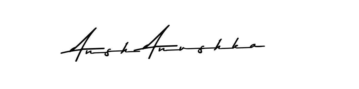 Also You can easily find your signature by using the search form. We will create Ansh Anushka name handwritten signature images for you free of cost using Asem Kandis PERSONAL USE sign style. Ansh Anushka signature style 9 images and pictures png