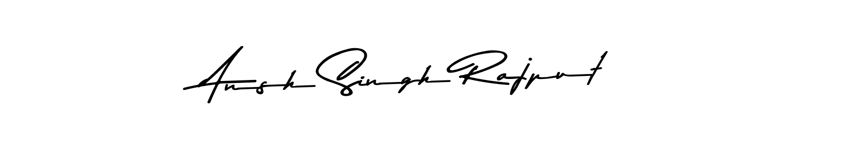 Create a beautiful signature design for name Ansh Singh Rajput. With this signature (Asem Kandis PERSONAL USE) fonts, you can make a handwritten signature for free. Ansh Singh Rajput signature style 9 images and pictures png