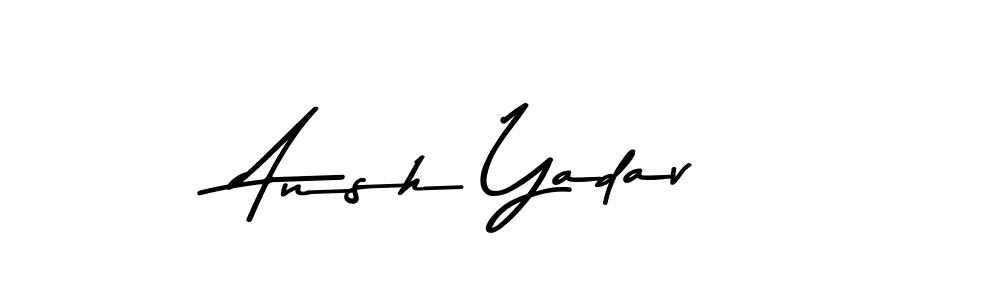 How to make Ansh Yadav signature? Asem Kandis PERSONAL USE is a professional autograph style. Create handwritten signature for Ansh Yadav name. Ansh Yadav signature style 9 images and pictures png