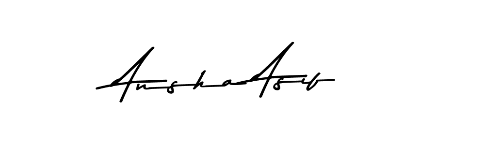 How to make Ansha Asif signature? Asem Kandis PERSONAL USE is a professional autograph style. Create handwritten signature for Ansha Asif name. Ansha Asif signature style 9 images and pictures png