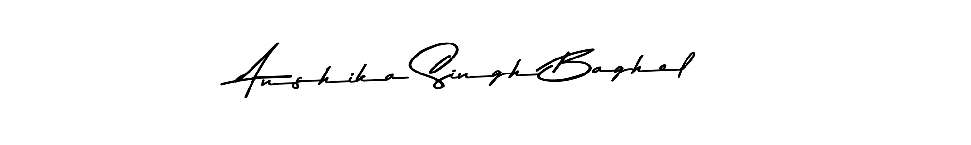 The best way (Asem Kandis PERSONAL USE) to make a short signature is to pick only two or three words in your name. The name Anshika Singh Baghel include a total of six letters. For converting this name. Anshika Singh Baghel signature style 9 images and pictures png