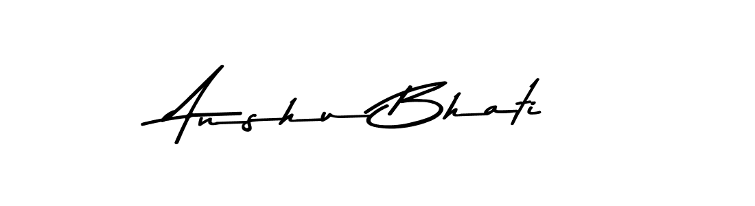 Also You can easily find your signature by using the search form. We will create Anshu Bhati name handwritten signature images for you free of cost using Asem Kandis PERSONAL USE sign style. Anshu Bhati signature style 9 images and pictures png