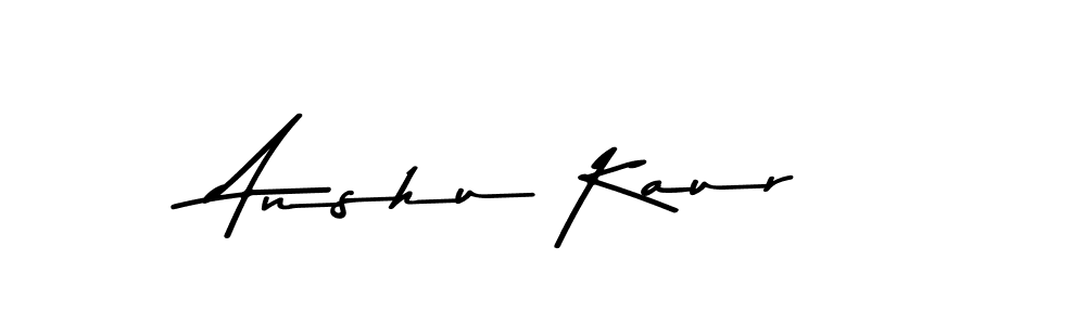 This is the best signature style for the Anshu Kaur name. Also you like these signature font (Asem Kandis PERSONAL USE). Mix name signature. Anshu Kaur signature style 9 images and pictures png