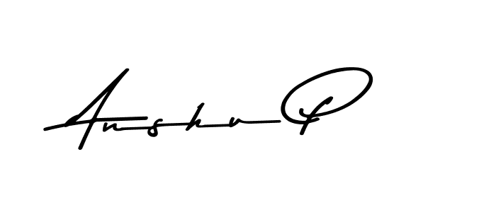 How to Draw Anshu P signature style? Asem Kandis PERSONAL USE is a latest design signature styles for name Anshu P. Anshu P signature style 9 images and pictures png