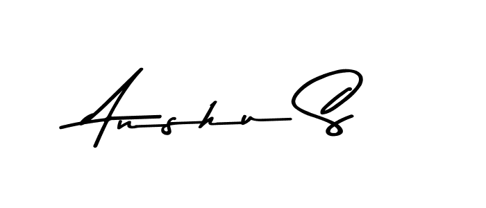 The best way (Asem Kandis PERSONAL USE) to make a short signature is to pick only two or three words in your name. The name Anshu S include a total of six letters. For converting this name. Anshu S signature style 9 images and pictures png