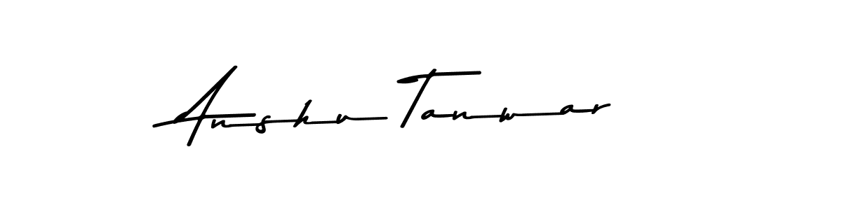 Also You can easily find your signature by using the search form. We will create Anshu Tanwar name handwritten signature images for you free of cost using Asem Kandis PERSONAL USE sign style. Anshu Tanwar signature style 9 images and pictures png