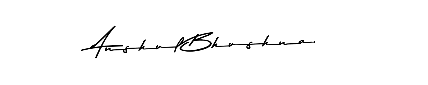The best way (Asem Kandis PERSONAL USE) to make a short signature is to pick only two or three words in your name. The name Anshul Bhushna. include a total of six letters. For converting this name. Anshul Bhushna. signature style 9 images and pictures png