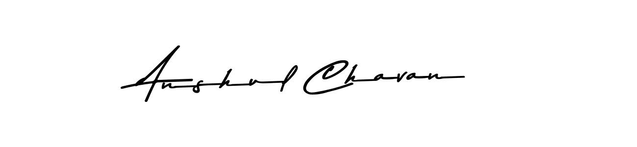How to make Anshul Chavan signature? Asem Kandis PERSONAL USE is a professional autograph style. Create handwritten signature for Anshul Chavan name. Anshul Chavan signature style 9 images and pictures png
