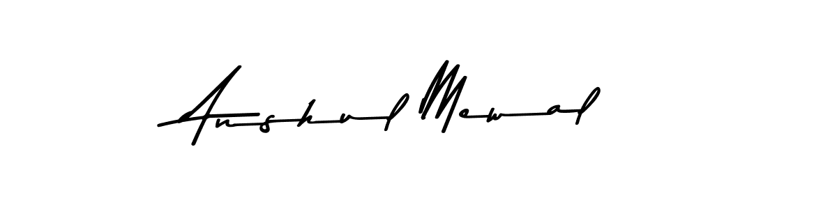 It looks lik you need a new signature style for name Anshul Mewal. Design unique handwritten (Asem Kandis PERSONAL USE) signature with our free signature maker in just a few clicks. Anshul Mewal signature style 9 images and pictures png