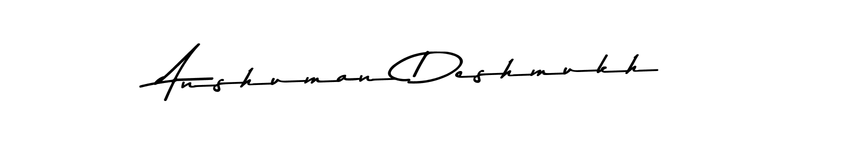 This is the best signature style for the Anshuman Deshmukh name. Also you like these signature font (Asem Kandis PERSONAL USE). Mix name signature. Anshuman Deshmukh signature style 9 images and pictures png