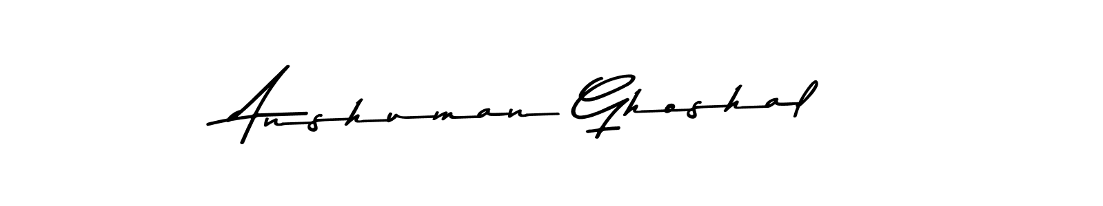 This is the best signature style for the Anshuman Ghoshal name. Also you like these signature font (Asem Kandis PERSONAL USE). Mix name signature. Anshuman Ghoshal signature style 9 images and pictures png