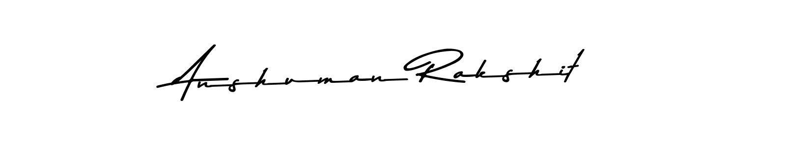 Use a signature maker to create a handwritten signature online. With this signature software, you can design (Asem Kandis PERSONAL USE) your own signature for name Anshuman Rakshit. Anshuman Rakshit signature style 9 images and pictures png