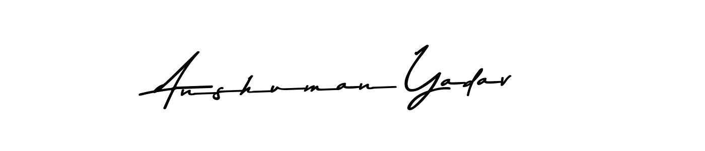 Make a beautiful signature design for name Anshuman Yadav. Use this online signature maker to create a handwritten signature for free. Anshuman Yadav signature style 9 images and pictures png