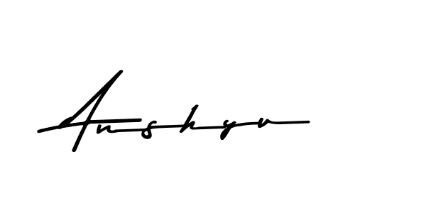 How to make Anshyu signature? Asem Kandis PERSONAL USE is a professional autograph style. Create handwritten signature for Anshyu name. Anshyu signature style 9 images and pictures png