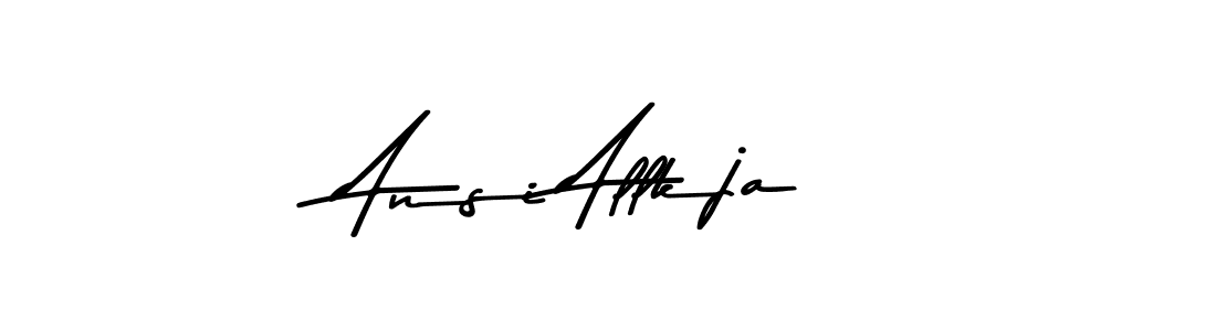 if you are searching for the best signature style for your name Ansi Allkja. so please give up your signature search. here we have designed multiple signature styles  using Asem Kandis PERSONAL USE. Ansi Allkja signature style 9 images and pictures png