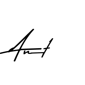 This is the best signature style for the Ant name. Also you like these signature font (Asem Kandis PERSONAL USE). Mix name signature. Ant signature style 9 images and pictures png