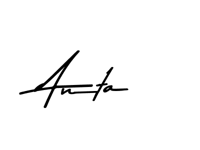 Design your own signature with our free online signature maker. With this signature software, you can create a handwritten (Asem Kandis PERSONAL USE) signature for name Anta. Anta signature style 9 images and pictures png