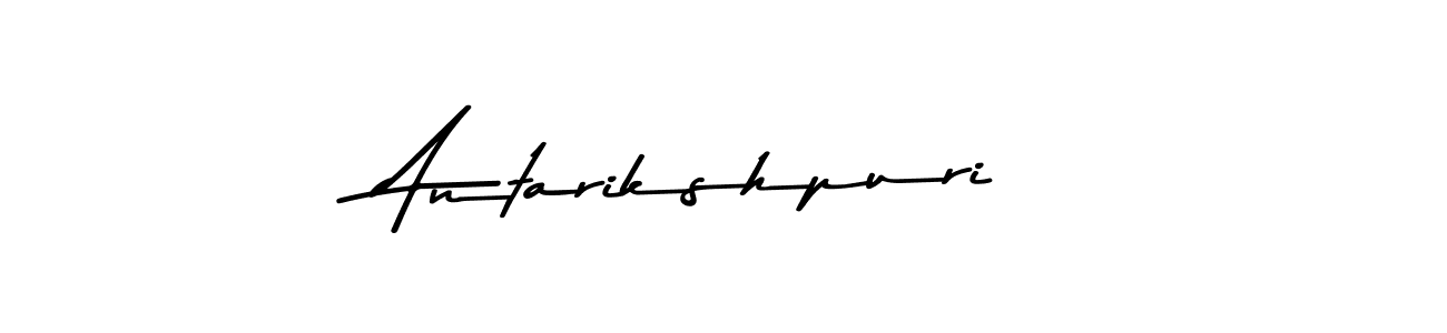 Make a beautiful signature design for name Antarikshpuri. Use this online signature maker to create a handwritten signature for free. Antarikshpuri signature style 9 images and pictures png