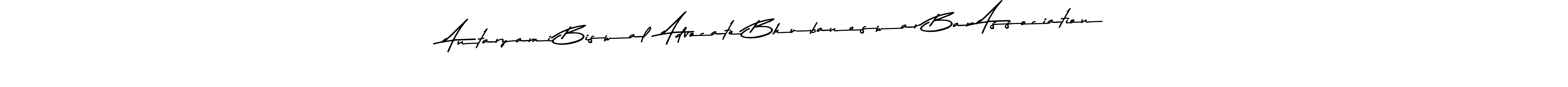 Make a beautiful signature design for name Antaryami Biswal  Advocate Bhubaneswar Bar Association. With this signature (Asem Kandis PERSONAL USE) style, you can create a handwritten signature for free. Antaryami Biswal  Advocate Bhubaneswar Bar Association signature style 9 images and pictures png