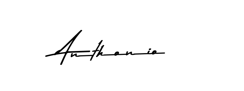 Create a beautiful signature design for name Anthonio. With this signature (Asem Kandis PERSONAL USE) fonts, you can make a handwritten signature for free. Anthonio signature style 9 images and pictures png