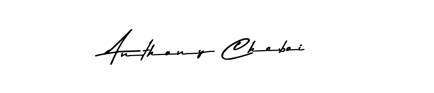 You can use this online signature creator to create a handwritten signature for the name Anthony Cheboi. This is the best online autograph maker. Anthony Cheboi signature style 9 images and pictures png